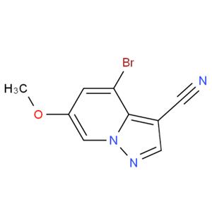 4-溴-6-甲基三唑并[1,5-A]吡啶-3-腈