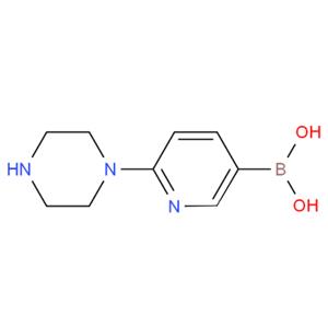 2-哌嗪基-5-吡啶硼酸,6-(piperazin-1-yl)pyridin-3-ylboronic acid