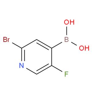 2-溴-5-氟吡啶-4-硼酸