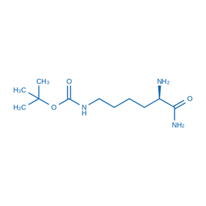 (R)-(5,6-二氨基-6-氧代己基)氨基甲酸叔丁酯,H-D-Lys(Boc)-NH2
