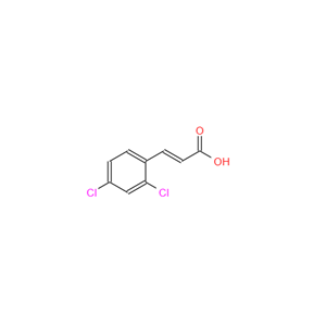 2,4-二氯肉桂酸,TRANS-2,4-DICHLOROCINNAMIC ACID