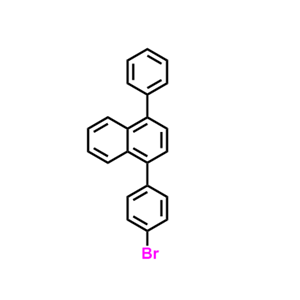 1-(4-溴苯基)-4-苯基萘,1-(4-BROMOPHENYL)-4-PHENYLNAPHTHALENE