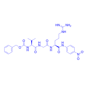 N-苄氧羰基-缬氨酰-甘氨酰-精氨酰对硝基苯胺乙酸盐/86170-43-6/CBZ-VAL-GLY-ARG P-NITROANILIDE ACETATE SALT