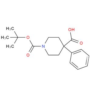 保护的4-苯基哌啶-4-羧酸,BOC-4-PHENYLPIPERIDINE-4-CARBOXYLIC ACID
