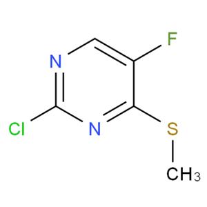 2-氯-4-甲硫基-5-氟嘧啶,2-Chloro-5-fluoro-4-(methylsulfanyl)pyrimidine