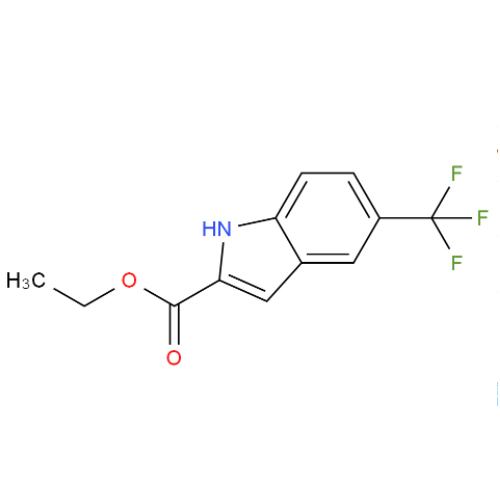 5-三氟甲基吲哚-2-羧酸乙酯,5-(TRIFLUOROMETHYL)INDOLE-2-CARBOXYLIC ACID ETHYL ESTER