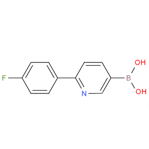 6-(4-氟苯基)嘧啶-3-硼酸,6-(4-FLUOROPHENYL)PYRIDINE-3-BORONIC ACID