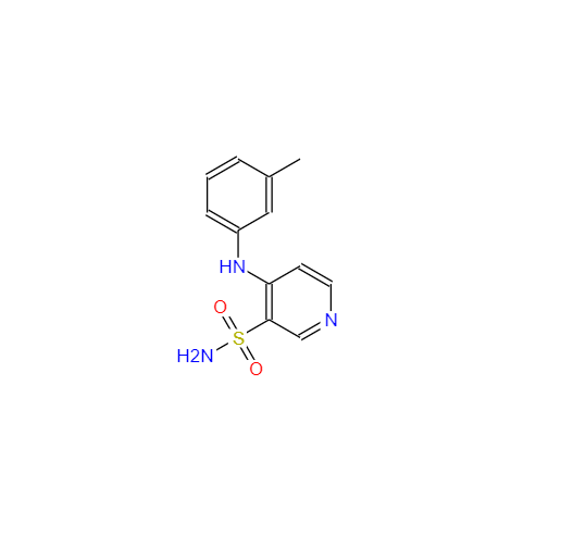 4-(3-甲基苯基)氨基-3-吡啶磺酰胺,4-(3'-Methylphenyl)amino-3-pyridinesulfonamide