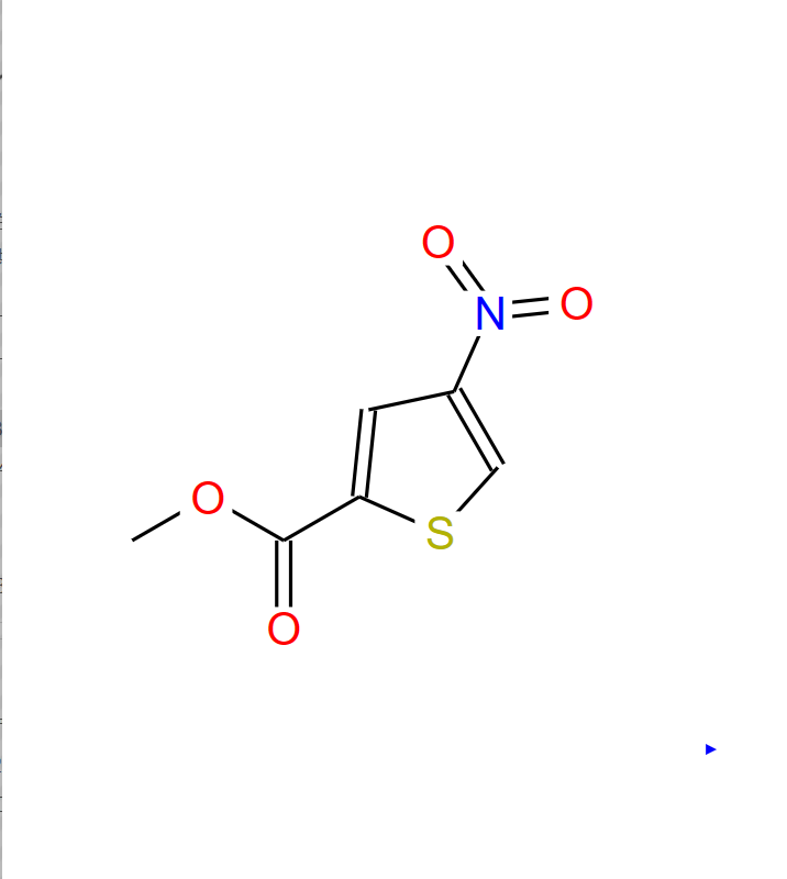 甲基4-硝基-2-噻吩羧酸酯,4-NITRO-THIOPHENE-2-CARBOXYLIC ACID METHYL ESTER