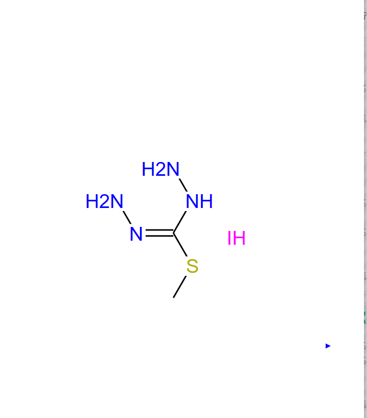 甲基肼-1-甲肼硫代酸氢化物,Methyl hydrazine-1-carbohydrazono thioate hydroiodide