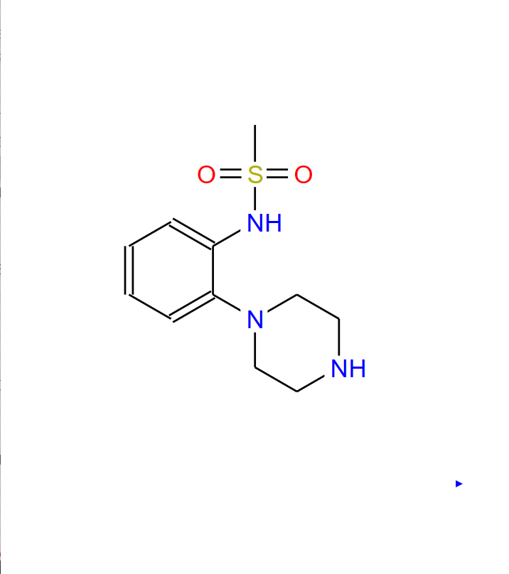 N-[2-(哌嗪-1-基)]甲基磺酰胺盐酸盐,N-[2-(PIPERAZIN-1-YL)PHENYL]METHYLSULPHONAMIDE HYDROCHLORIDE