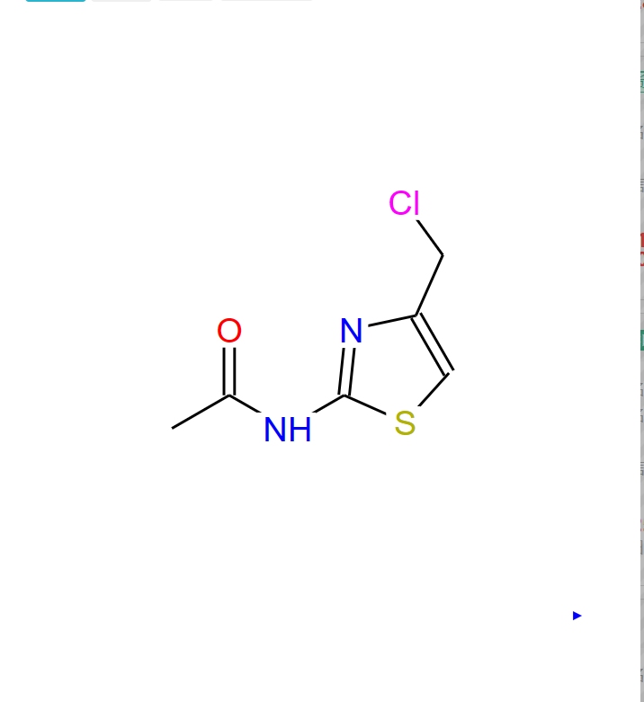 2 -乙酰氨基- 4-(氯甲基)-1,3-噻唑,2-ACETAMIDO-4-(CHLOROMETHYL)THIAZOLE