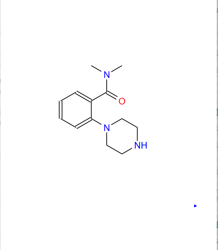 N,N'-二甲基-2-(哌嗪-1-基)苯甲酰胺草酸酯,N,N-DIMETHYL-2-(PIPERAZIN-1-YL)BENZAMIDE OXALATE