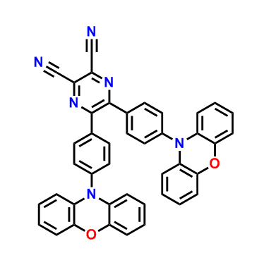 5,6-雙[4-(N-吩噁嗪)苯基]-2,3-二氰基吡嗪,5,6-Bis[4-(N-phenoxazine)phenyl]-2,3-dicyanopyrazine