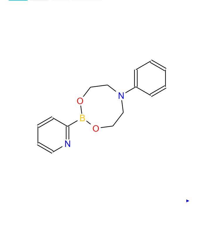 吡啶-2-硼酸 N-苯胺二乙醇酯,N-Phenyldiethanolamine 2-pyridylboronate