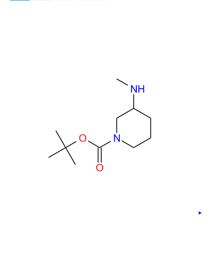 1-Boc-3-甲氨基哌啶,1-Boc-3-methylaminopiperidine