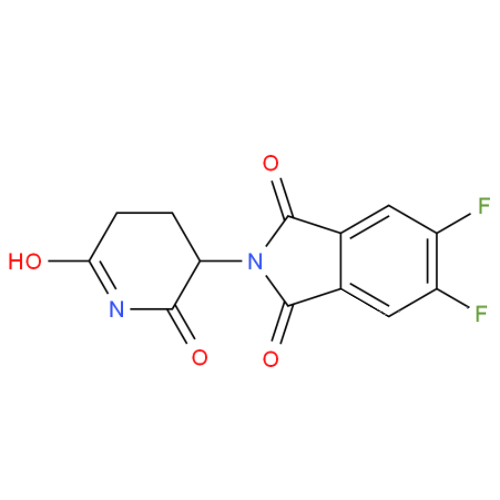 2-(2,6-二氧代-哌啶-3-基)-5,6-二氟-异吲哚-1,3-二酮,2-(2,6-dioxopiperidin-3-yl)-5,6-difluoroisoindoline-1,3-dione