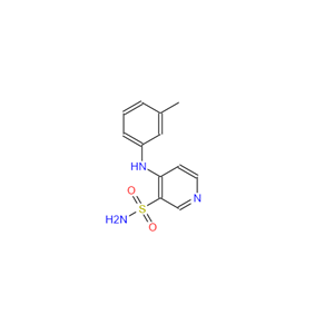 4-(3-甲基苯基)氨基-3-吡啶磺酰胺,4-(3
