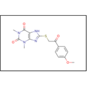 2-氧乙基]硫基]-1,3-二甲基-1H-嘌呤-2,6-二酮
