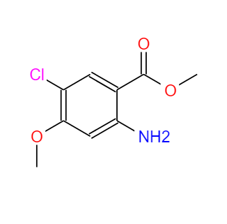 2-氨基-5-氯-4-甲氧基苯甲酸甲酯,Methyl 2-amino-5-chloro-4-methoxybenzoate