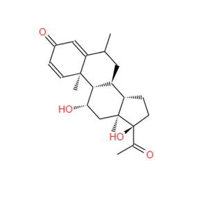 甲基泼尼松龙脱氢物,11beta,17alpha-Dihydroxy-6alpha-methylpregna-1,4-diene-3,20-dione