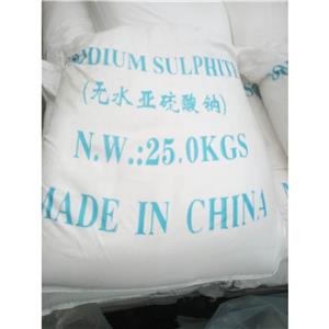 亚硫酸钠,Sodium sulfite