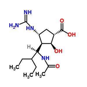 帕拉米韦,3(R)-[1(S)-Acetamido-2-ethylbutyl]-4(R)-guanidino-2(S)-hydroxycyclopentane-1(S)-carboxylic acid