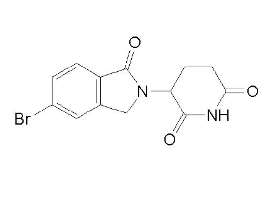 3-(5-bromo-1-oxoisoindolin-2-yl)piperidine-2,6-dione,3-(5-bromo-1-oxoisoindolin-2-yl)piperidine-2,6-dione