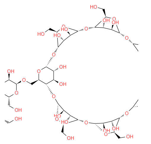 麦芽糖基-β-环状糊精,6-O-ALPHA-MALTOSYL-BETA-CYCLODEXTRIN HYDRATE