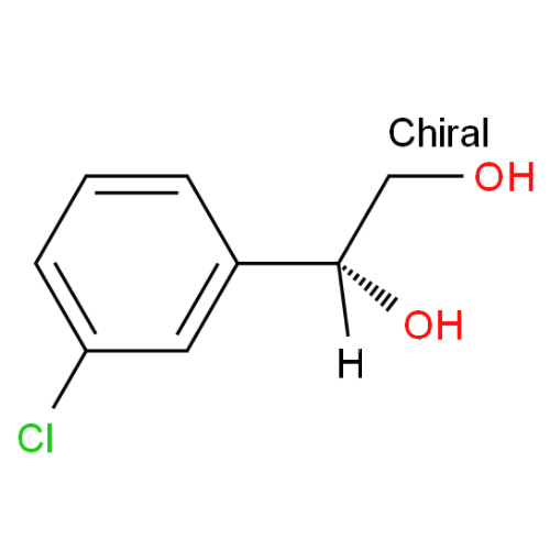 (R)-1-(3-氯苯基)-1,2-乙二醇,(R)-1-(3-CHLOROPHENYL)-1,2-ETHANEDIOL