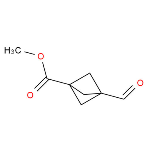 甲基 3-甲酰基二环[1.1.1]戊烷-1-甲酸基酯,Bicyclo[1.1.1]pentane-1-carboxylic acid, 3-formyl-, methyl ester (9CI)