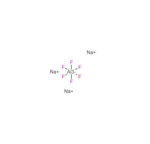 六氟铝酸钠,Trisodium hexafluoroaluminate