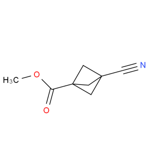 3-氰基雙環(huán)[1.1.1]戊烷-1-羧酸甲酯,Bicyclo[1.1.1]pentane-1-carboxylic acid, 3-cyano-, methyl ester (9CI)