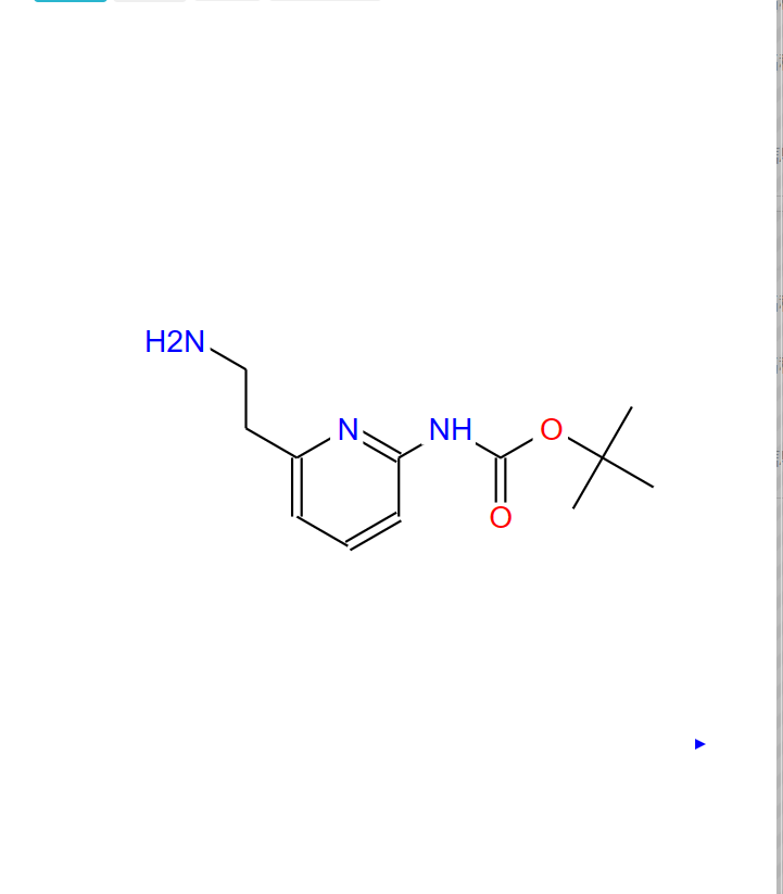 [6-（2-氨基乙基）吡啶-2-基]氨基甲酸叔丁酯,TERT-BUTYL [6-(2-AMINOETHYL)PYRIDIN-2-YL]CARBAMATE