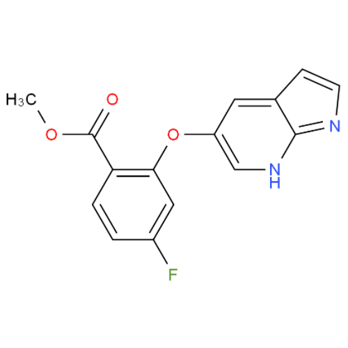 ABT-199中間體,Methyl 4-Fluoro-2-{1H-pyrrolo[2,3-b]pyridin-5-yloxy}benzoate