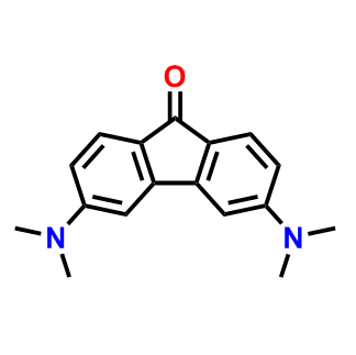 3,6-bis-dimethylamino-fluoren-9-one,3,6-bis-dimethylamino-fluoren-9-one