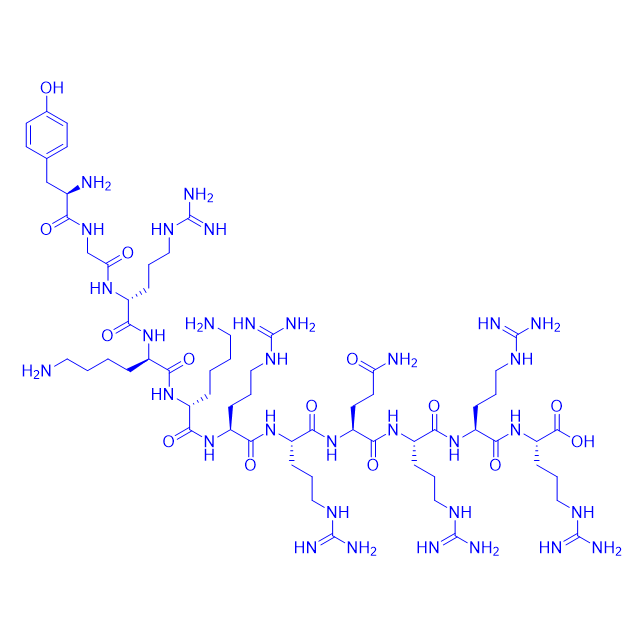 转录反式激活因子多肽TAT,HIV-1 tat Protein (47-57)
