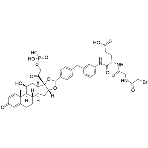 Glucocorticoid receptor agonist-1 phosphate Gly-Glu-Br 