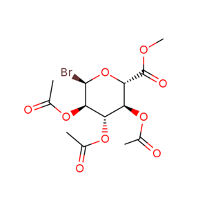 (2R,3R,4S,5S,6S)-2-Bromo-6-(methoxycarbonyl)tetrahydro-2H-pyran-3,4,5-triyl triacetate