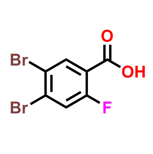 4,5-二溴-2-氟-苯甲酸,4,5-Dibromo-2-fluorobenzoic acid