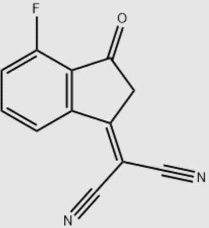 2-(4-FLUORO-2,3-DIHYDRO-3-OXO-1H-INDEN-YLIDENE)-PROPANEDINITRILE,2-(4-Fluoro-2,3-Dihydro-3-oxo-1H-Inden-ylidene)-Propanedinitrile