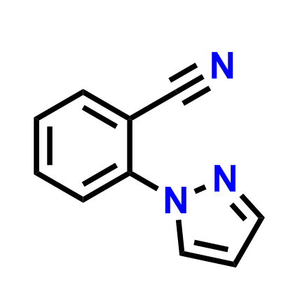 2-(1H-吡唑-1-基)苯甲腈,2-(1H-Pyrazol-1-yl)benzonitrile