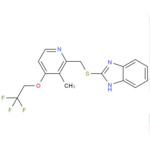 兰索拉唑硫醚,2-[3-Methyl-4-(2,2,2-trifluoroethoxy)-2-pyridinyl]methylthio-1H-benzimidazole