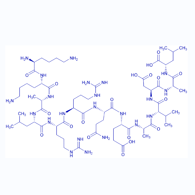 抑制剂多肽H-Lys-Lys-Ala-Leu-Arg-Arg-Gln-Glu-Ala-Val-Asp-Ala-Leu-OH,Autocamtide-2-related inhibitory peptide (TFA)