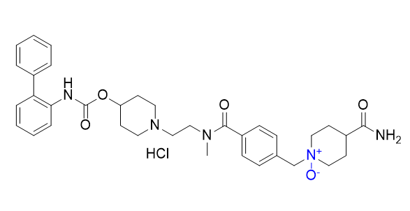 雷芬那辛雜質(zhì)11,1-(4-((2-(4-(([1,1'-biphenyl]-2-ylcarbamoyl)oxy)piperidin-1-yl)ethyl)(methyl)carbamoyl)benzyl)-4-carbamoylpiperidine 1-oxide hydrochloride