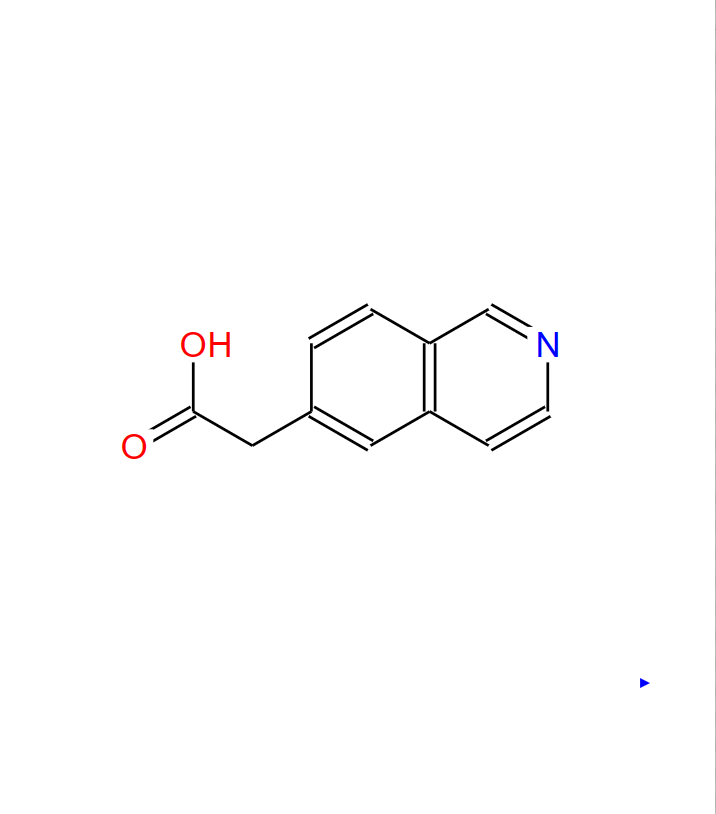 2-(异喹啉-6-基)乙酸,2-(isoquinolin-6-yl)acetic acid