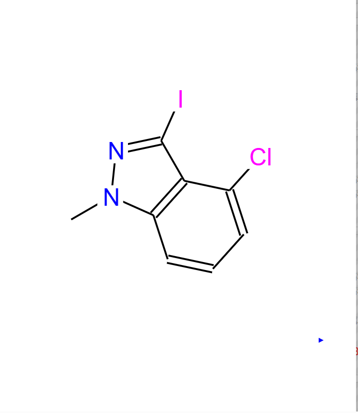 4-氯-3-碘-1-甲基-1H-吲唑,4-CHLORO-3-IODO-1-METHYL-1H-INDAZOLE