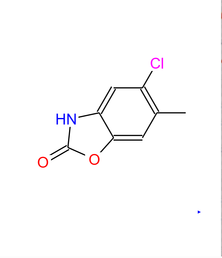 5-氯-6-甲基苯并恶唑-2（3H）酮,5-CHLORO-6-METHYLBENZO[D]OXAZOL-2(3H)-ONE