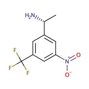 (1R)-1-[3-硝基-5-(三氟甲基)苯基]乙胺,(1R)-1-[3-nitro-5-(trifluoromethyl)phenyl]ethylamine