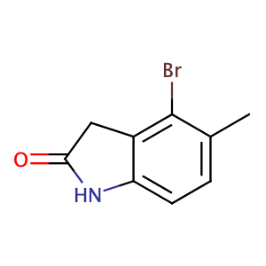 4-溴-5-甲基吲哚啉-2-酮,4-bromo-5-methyl-2,3-dihydro-1H-indol-2-one